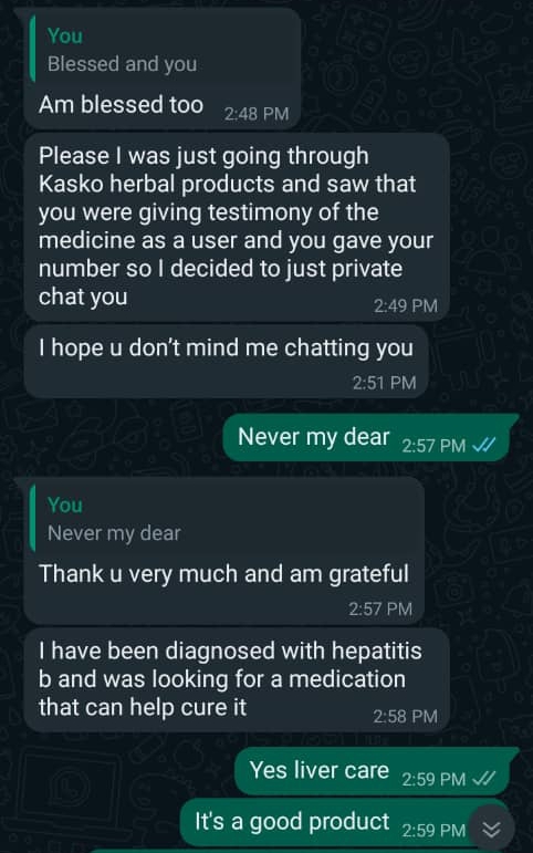 Client testimonial screenshot